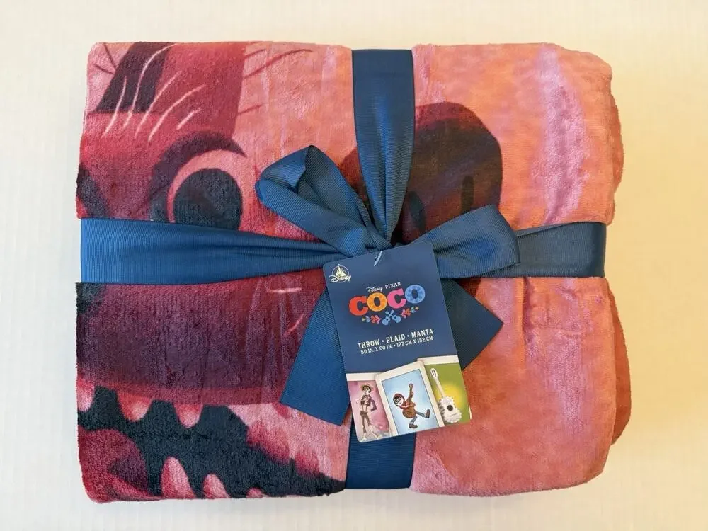 Disney Parks Pixar Coco Dante Throw Blanket 50